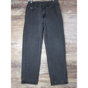 HIS Jeans Vintage Mens 31x30 Denim Dark Wash Black Pockets Cotton